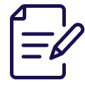 Sign paper icon