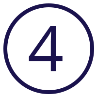 Number four icon