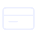 powder blue credit card icon