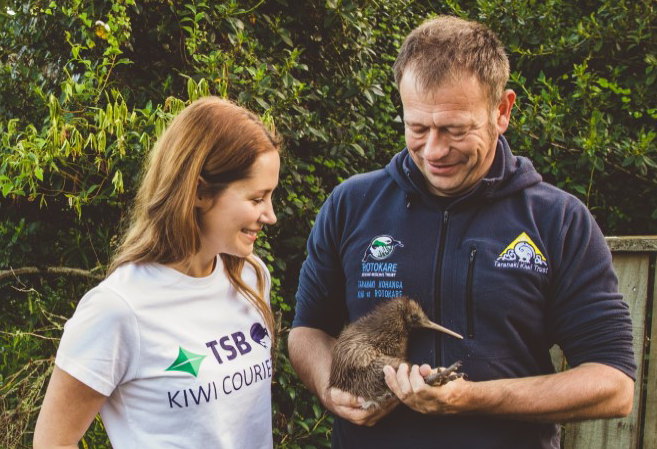 Kiwis for kiwi and TSB partnership