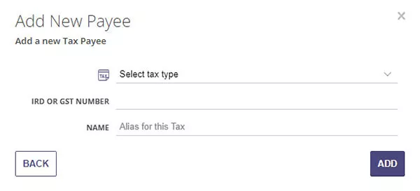 Add new payee TSB website
