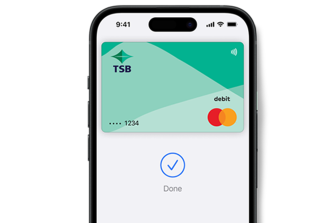 Apple pay done screen