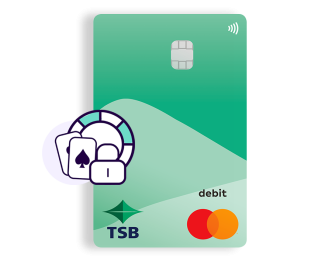 tsb gambling block icon on visa debit card