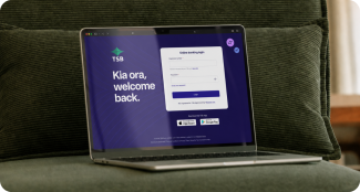 TSB online banking login screen