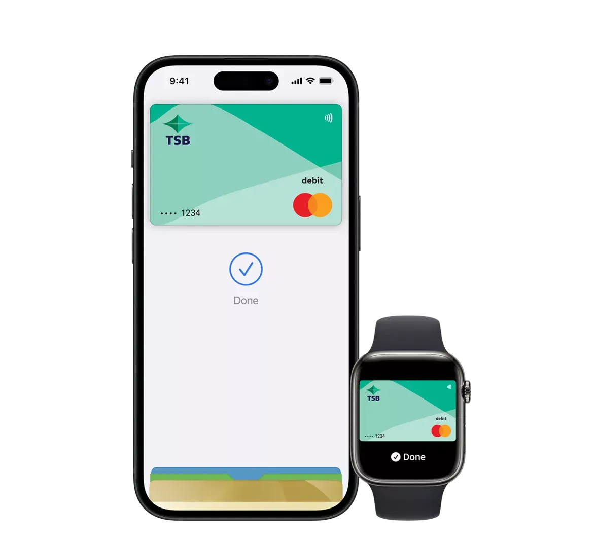 Apple watch and TSB apple pay
