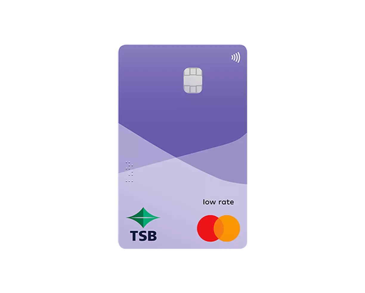 TSB Low Rate Mastercard vertical