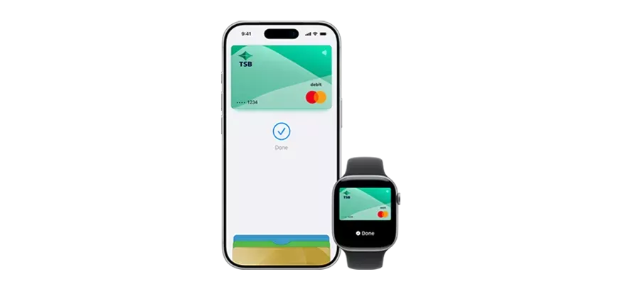 Apple Pay with TSB Mastercard