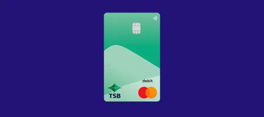 TSB Debit Mastercard for everyday spending and overseas transactions