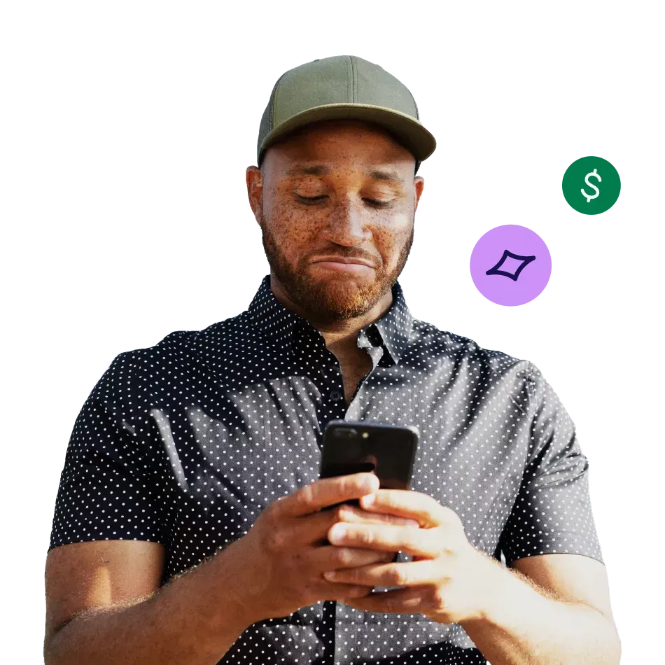 Using TSB mobile banking on a smartphone to manage money
