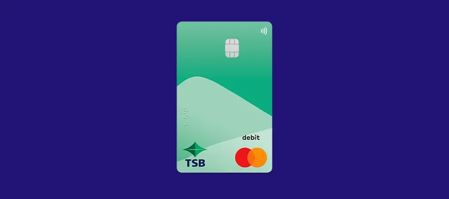 TSB Debit Mastercard for everyday spending and overseas transactions