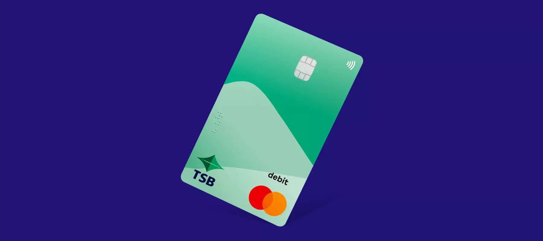 TSB Debit Mastercard used for everyday spending and payments