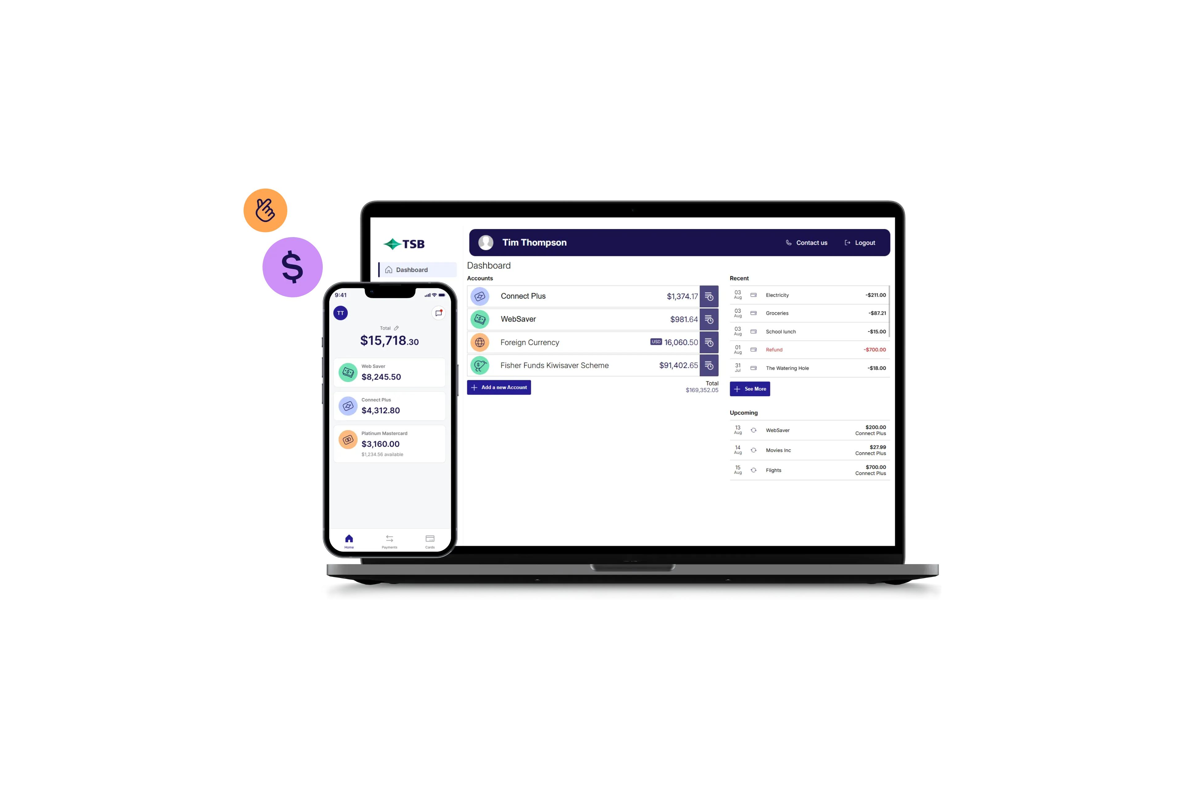 TSB online banking and mobile app