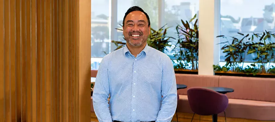 Headshot of TSB home loan lender Terence