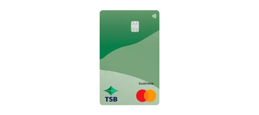 TSB Business Mastercard for managing day-to-day business expenses.