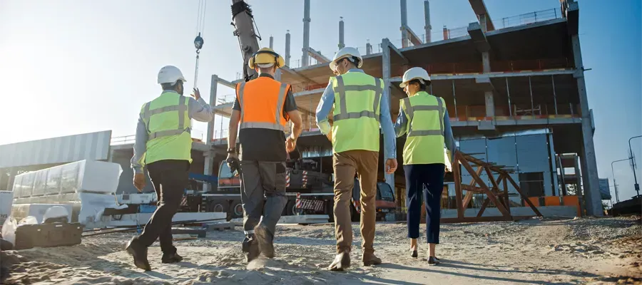 Commercial property development and investment project supported by business finance.